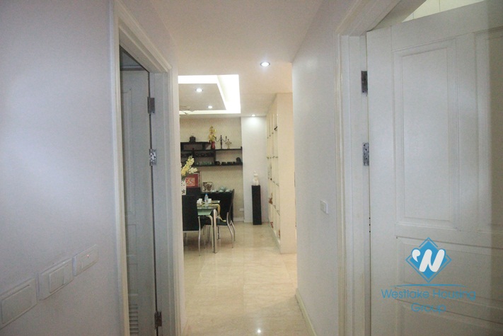 Spacious apartment for rent in P Tower, Ciputra, Hanoi